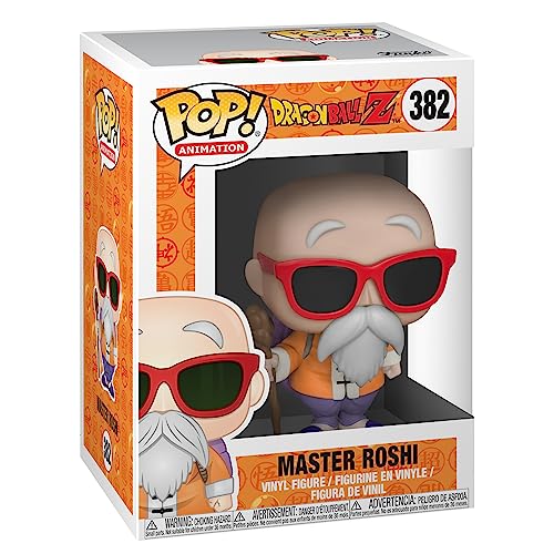 Funko Pop! Animation: Dragon Ball Z- Master Roshi w/Staff Figure #382