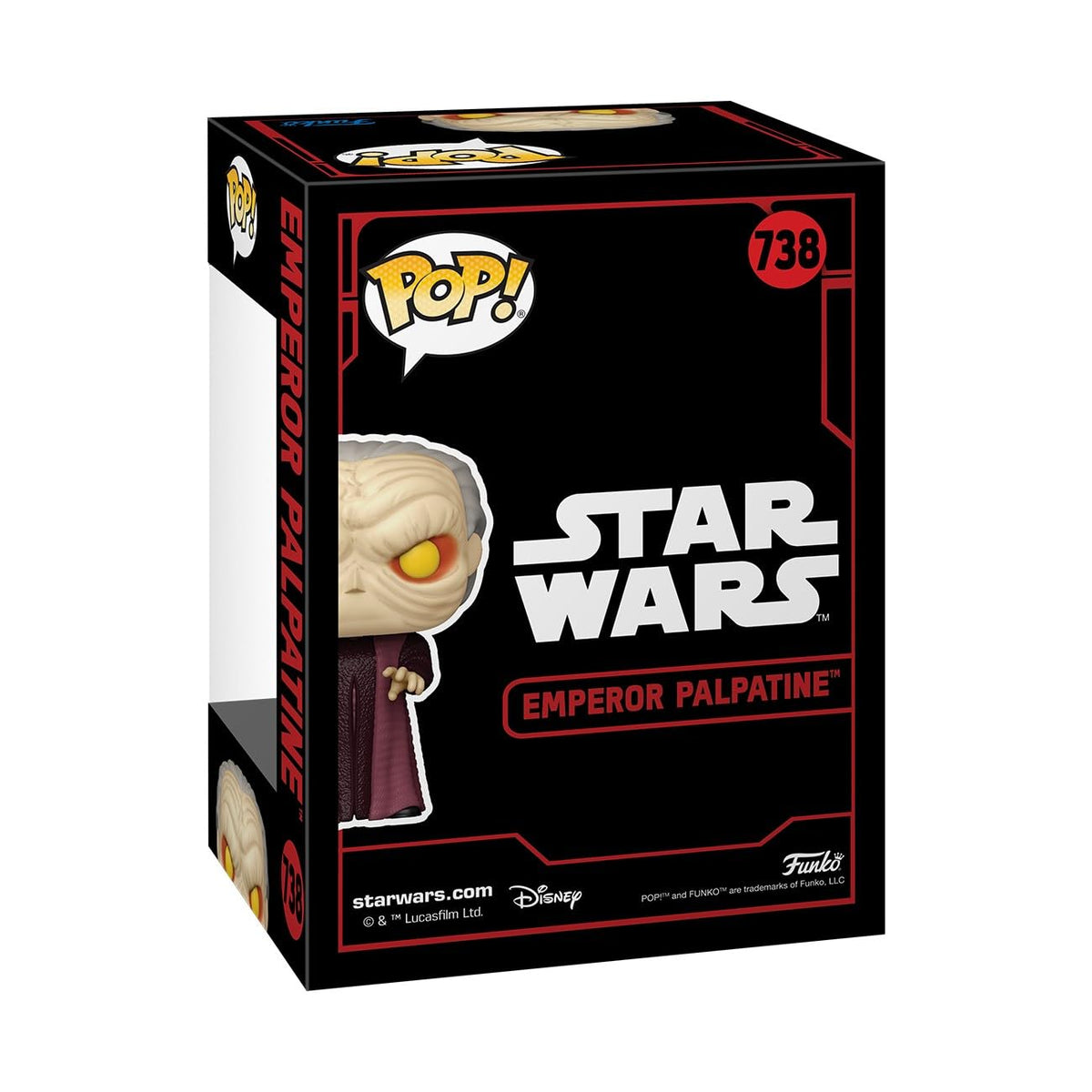 Funko POP! Star Wars: Darkside Emperor Palpatine - Figure #738