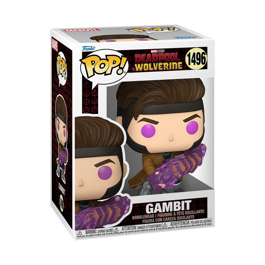 Funko Pop! Marvel: Deadpool & Wolverine Gambit Figure #1496