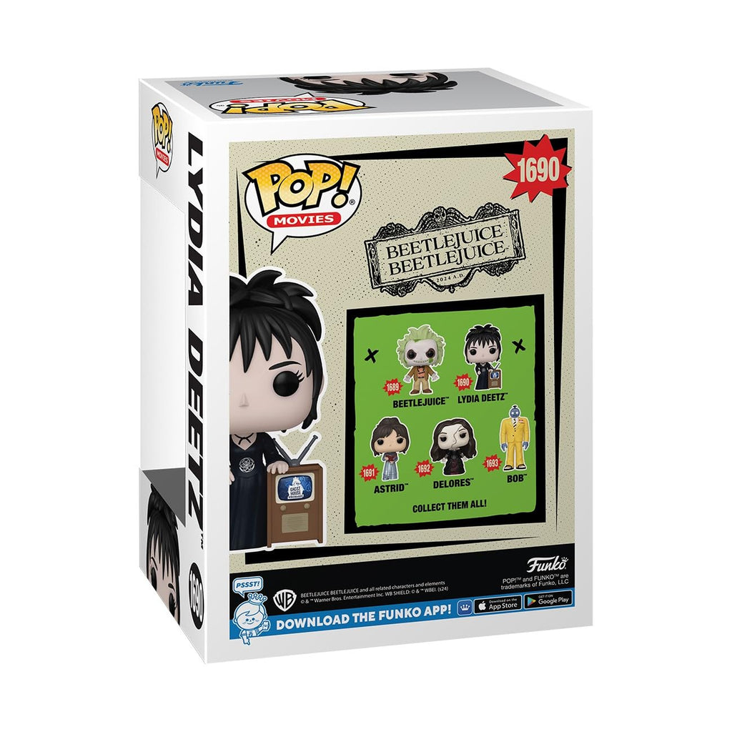 Funko Pop! Movies: Beetlejuice 2 Lydia Deetz with TV Figure #1690