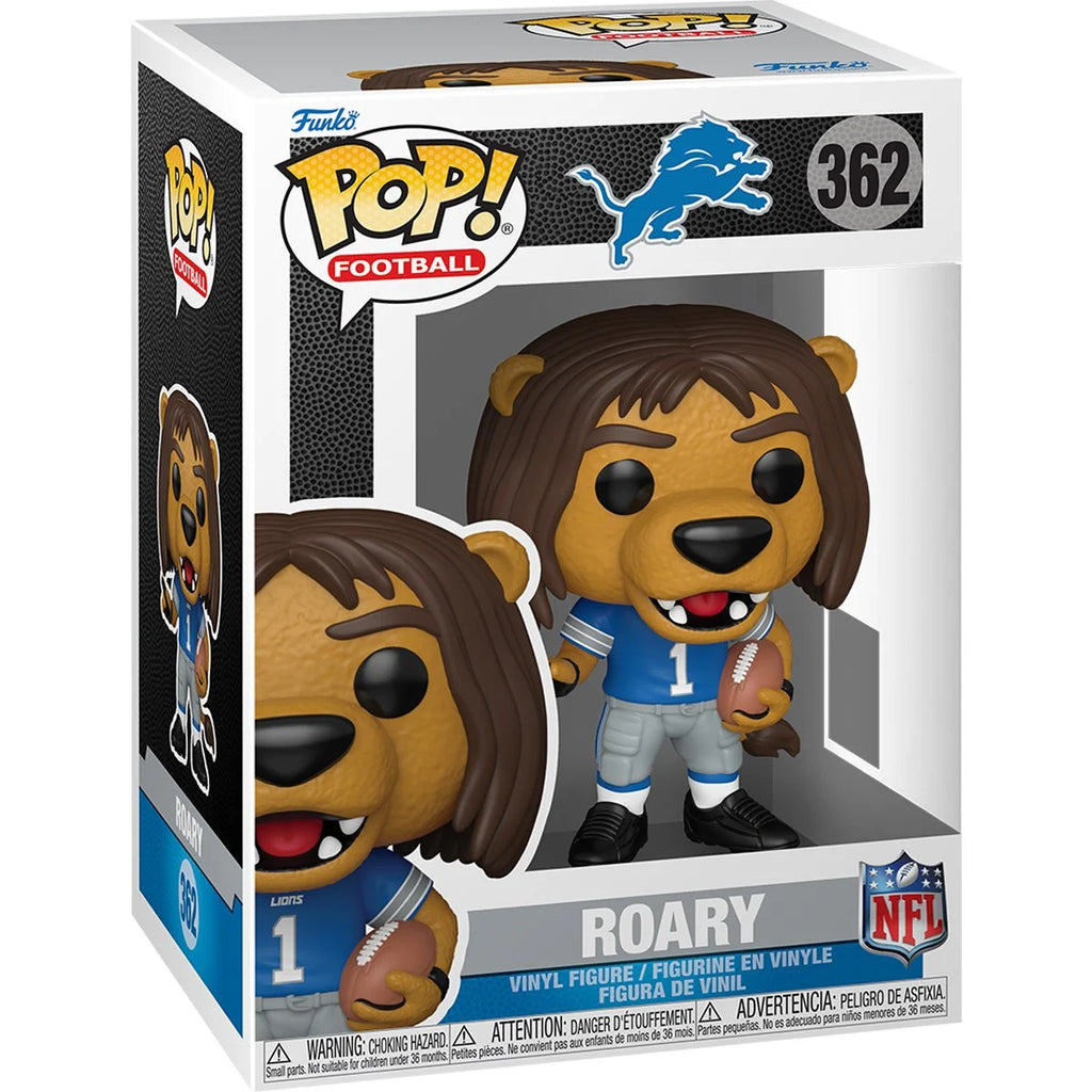 Funko Pop! NFL Mascots Lions Roary Vinyl Figure #362