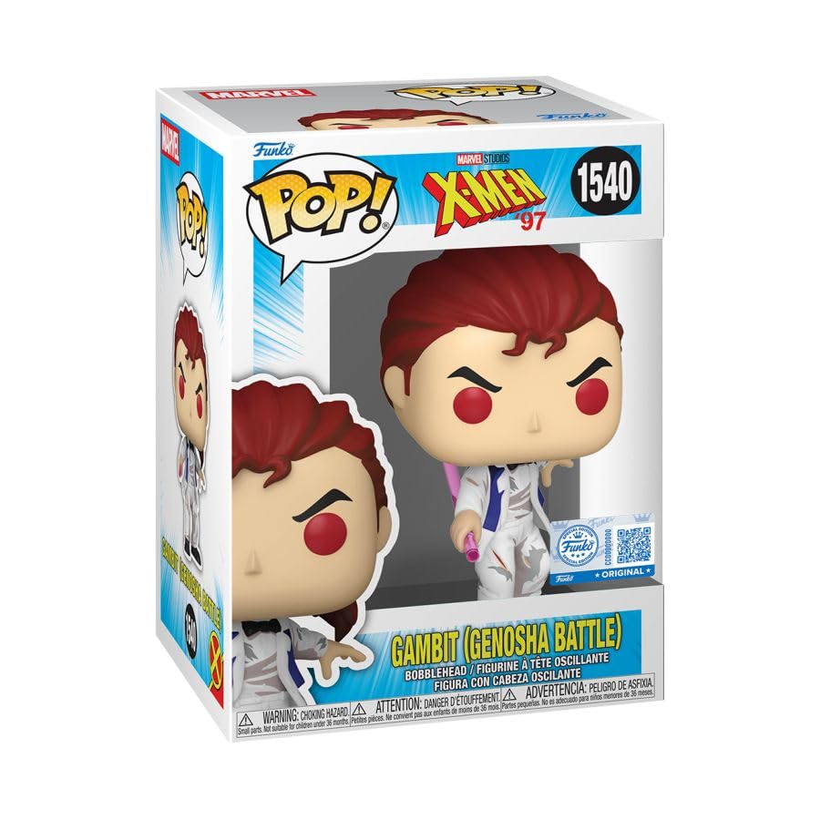 Funko Pop! Vinyl Figure, X-Men '97 Gambit Genosha Battle #1540