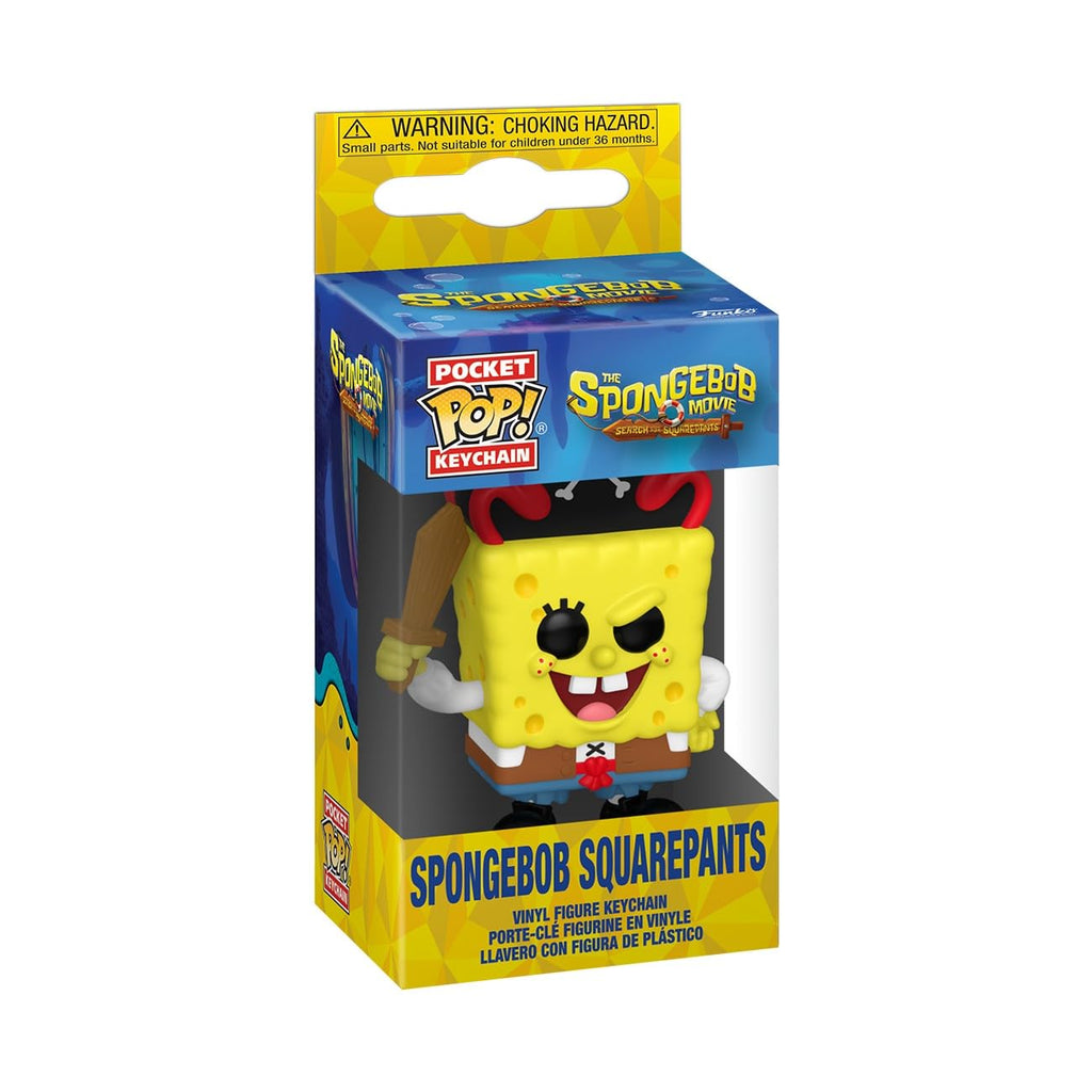 Funko POP! Keychain: The Spongebob Movie - Spongebob - Mini Figure