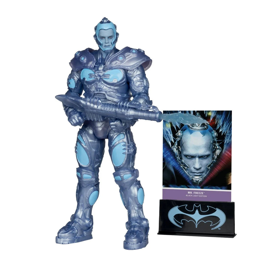 DC Multiverse Batman and Robin Mr. Freeze Black Light Gold Label 7-Inch Action Figure EE Excl /6550!