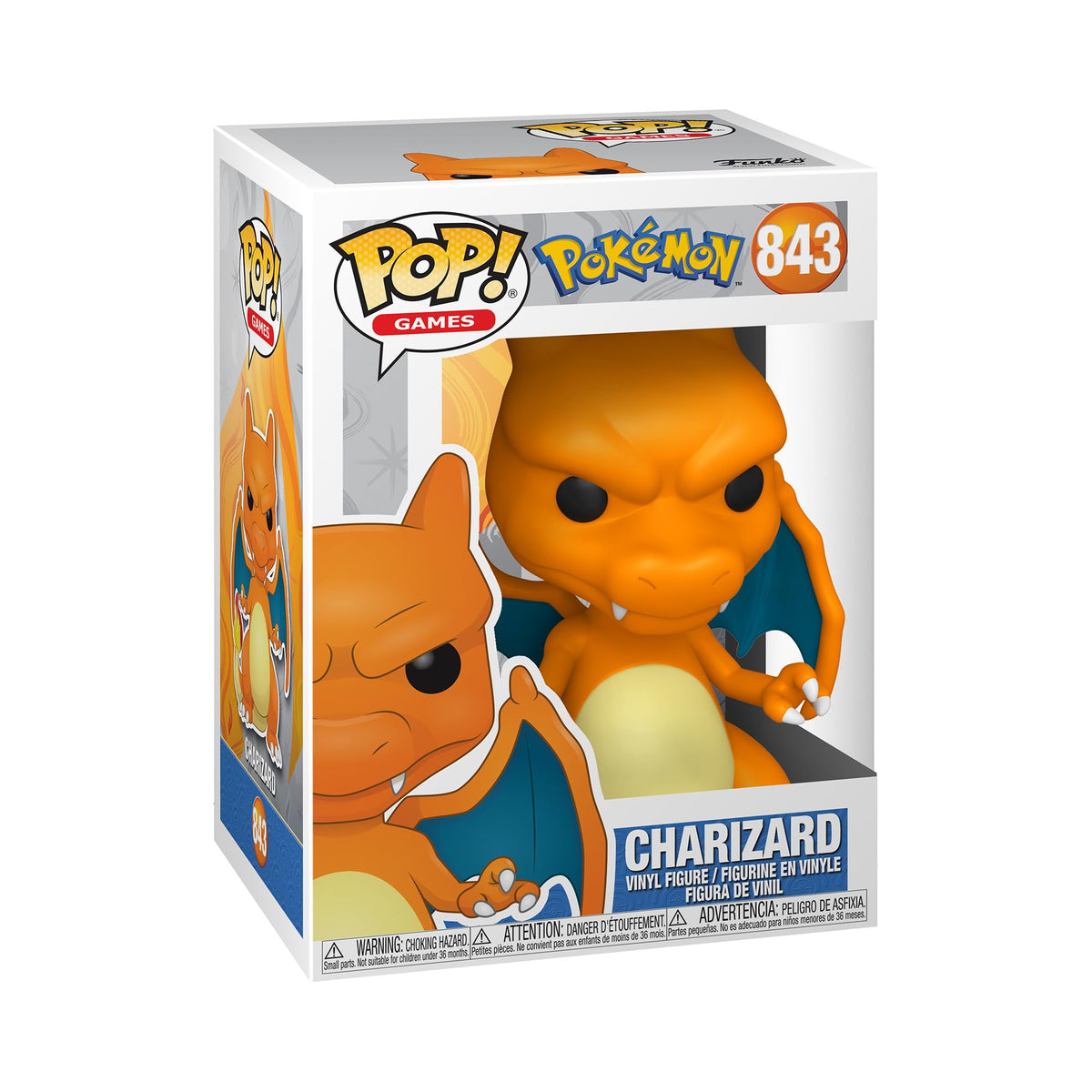 Funko Pop! Games: Pokemon Charizard Vinyl Figure #843