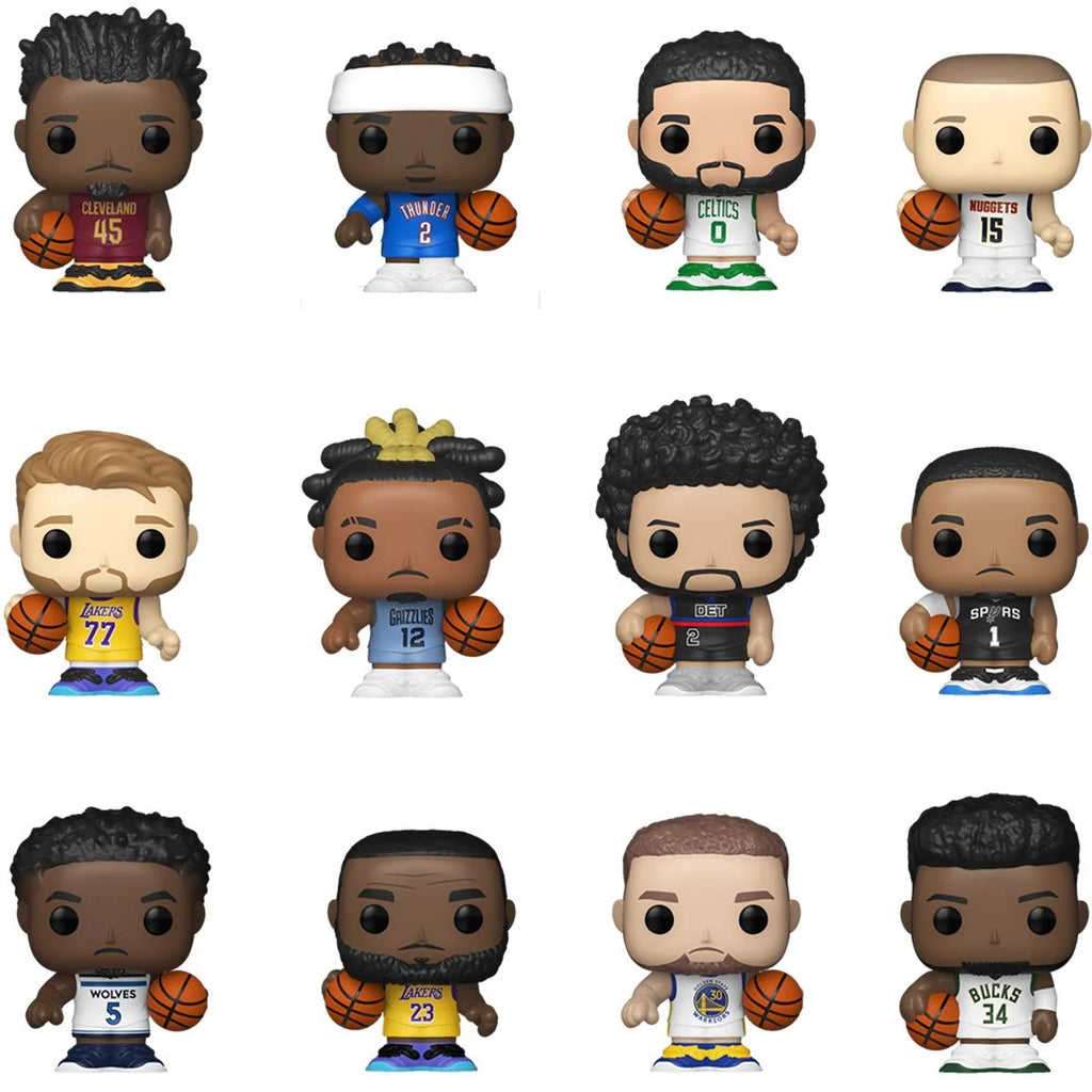 Funko Bitty Pop! Mini-Figure Singles NBA  | 1 Random Blind Bag Clip