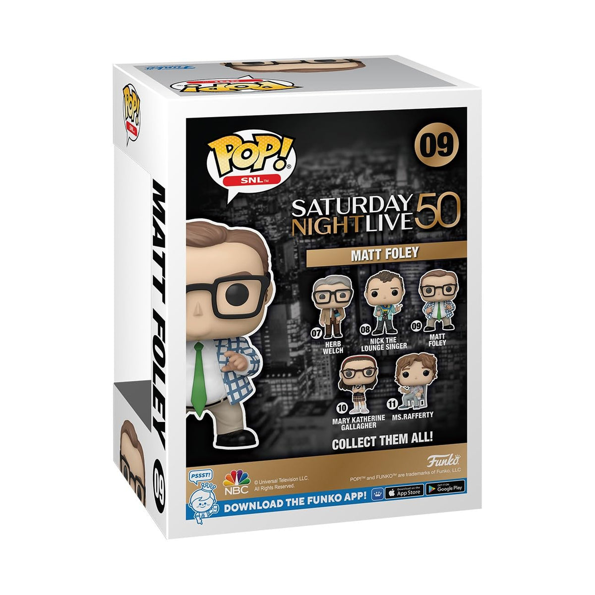 Funko Pop! SNL 50th Anniversary Matt Foley Figure #09