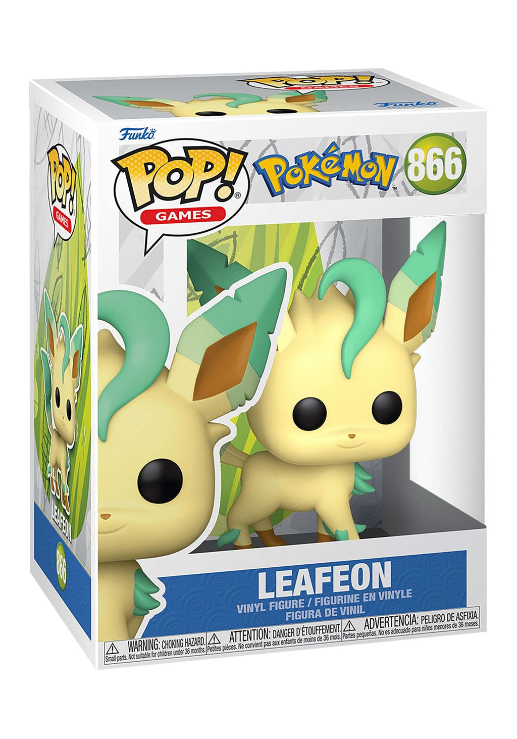 Funko Pop Games: Pokemon - Leafeon Figure #866