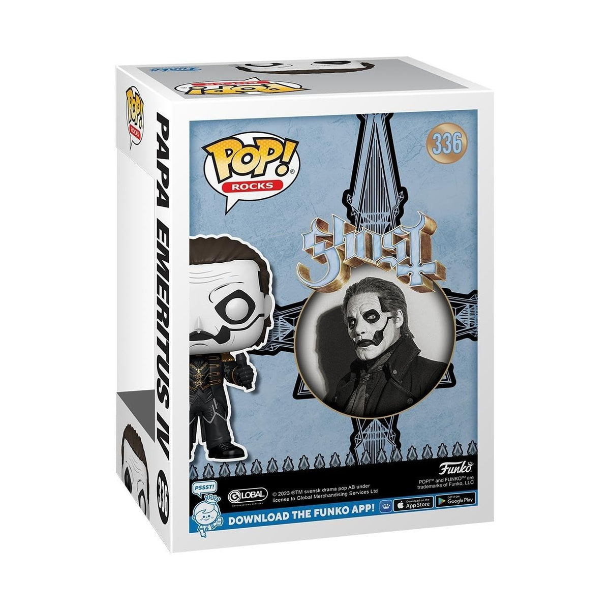 Funko POP! Rocks: Ghost - Papa Emeritus IV Figure #336
