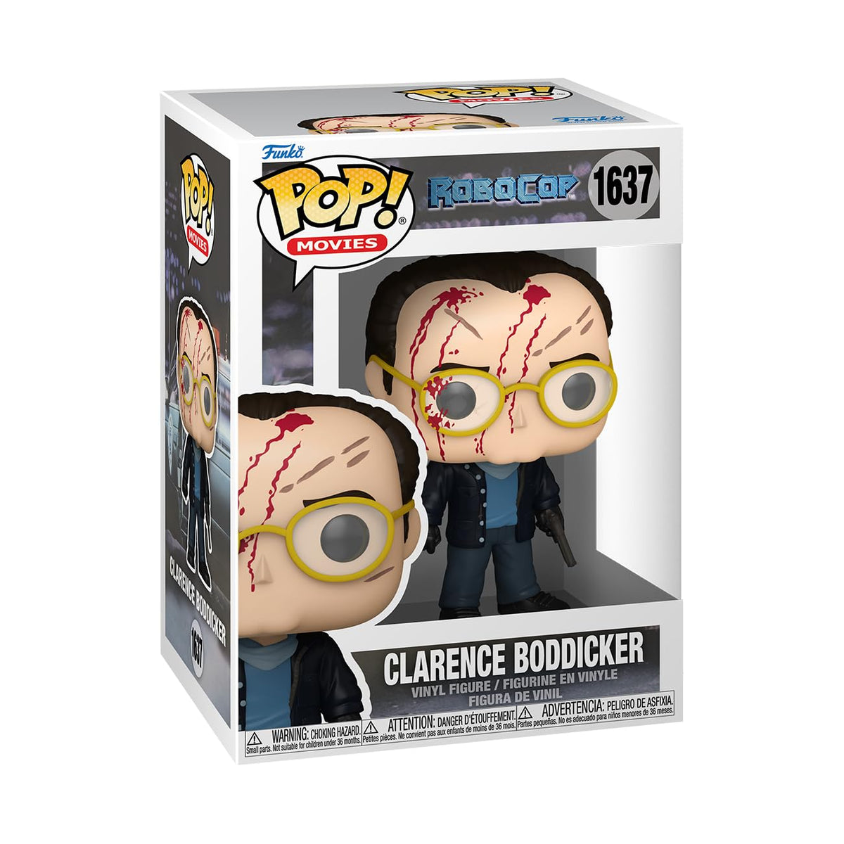 POP! Movies: Robocop - Clarence Boddicker Figure #1637