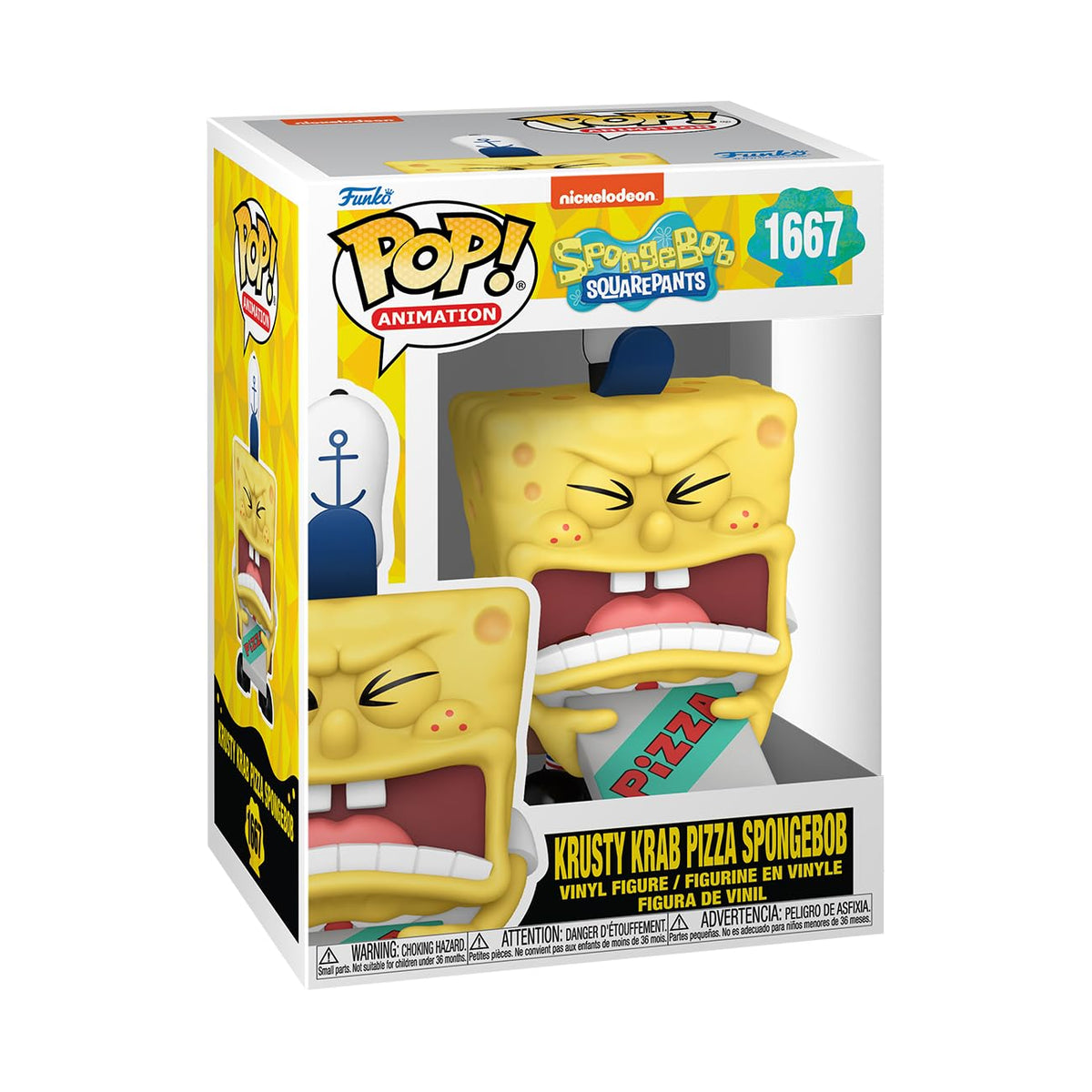 Funko POP! SpongeBob SquarePants - Krusty Krab Pizza Figure #1667