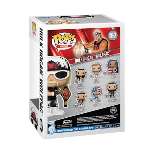 Funko POP! WWE: Wolfpac Hulk Hogan Figure #167