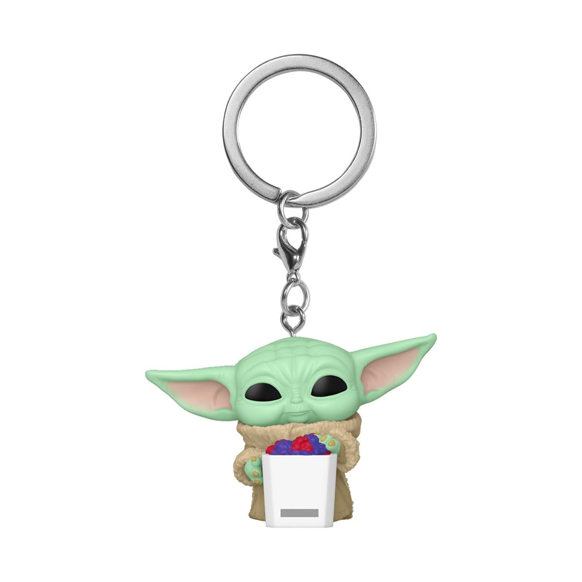 Funko Pop! Keychain: Mandalorian & Grogu - Grogu with Snack