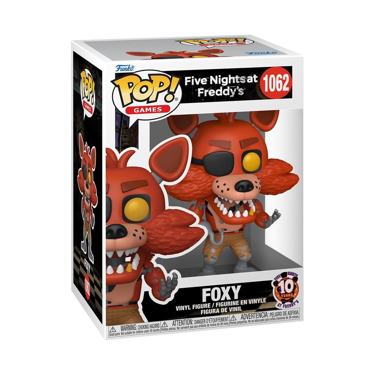Funko Pop! Games: Five Nights at Freddy's 10th Anniversary