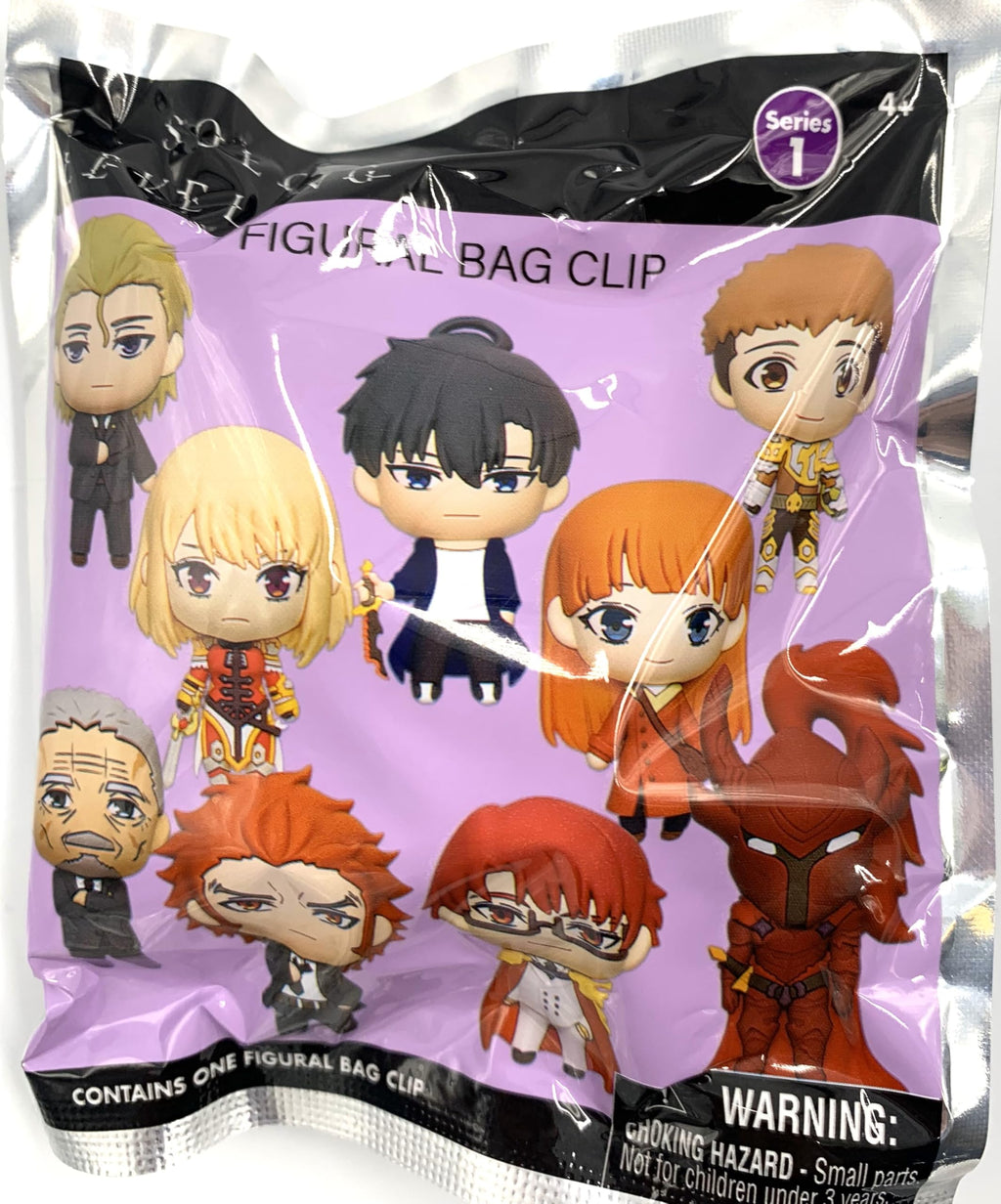 Monogram Solo Leveling 3D Figural Bag Clip - Series 1 - 3D Foam Figural Keychain, ONE RANDOM BAG PER ORDER