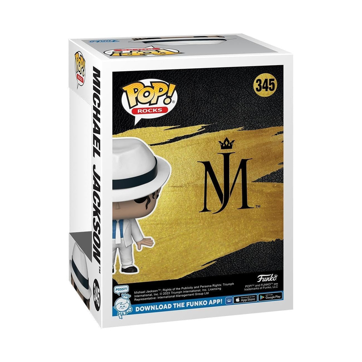 POP Funko Rocks: Michael Jackson Toe Stand (Smooth Criminal) #345