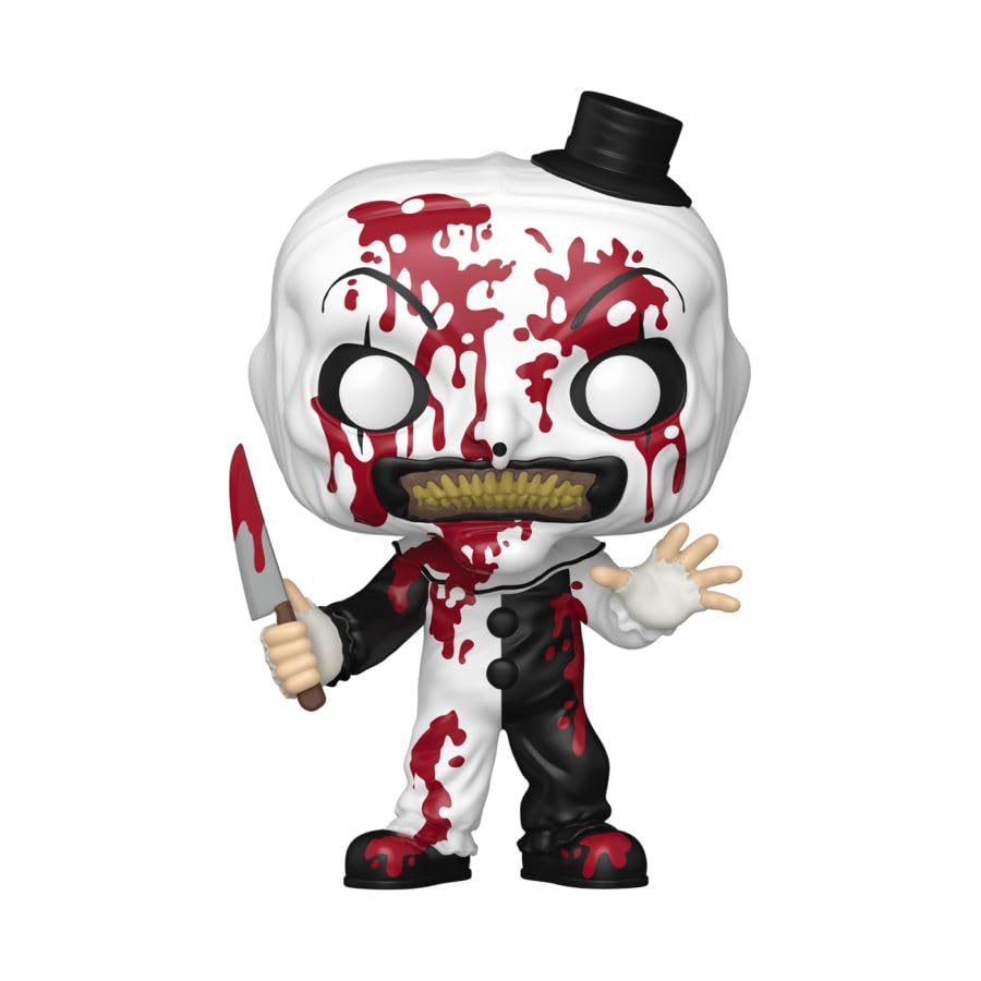 Funko POP! Movies Terrifier 3 Art The Clown Bloody Figure #1948 - EE Exclusive