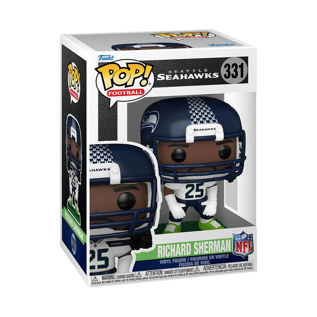 Funko Pop! NFL Legends Richard Sherman (Seattle Seahawks) Vinyl Figure #331