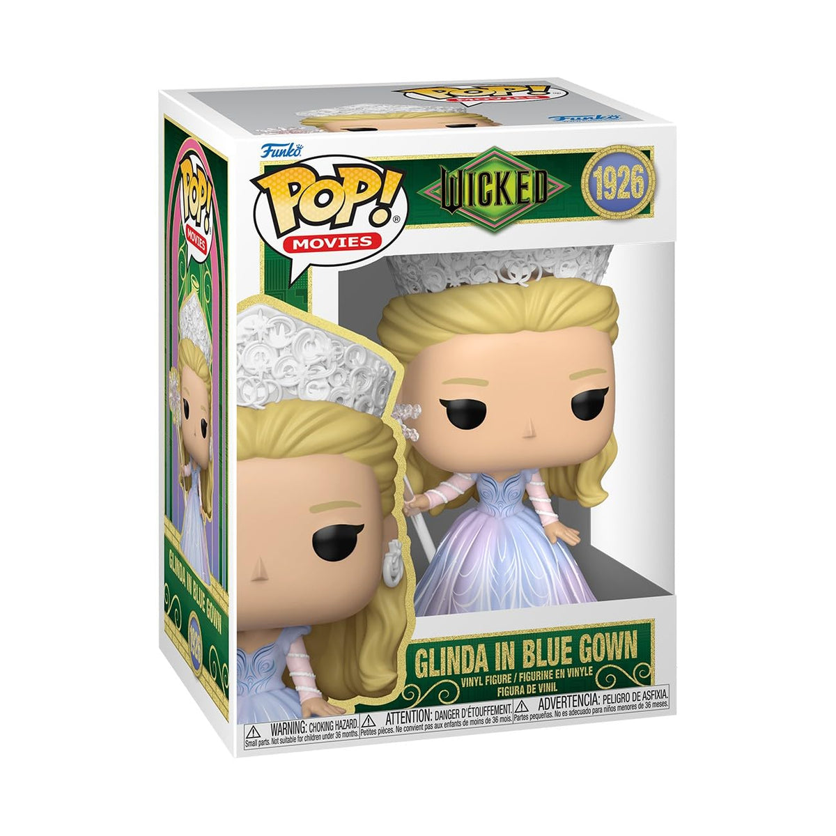Funko POP! Movies: Wicked for Good - Glinda in Blue Gown Figure #1926