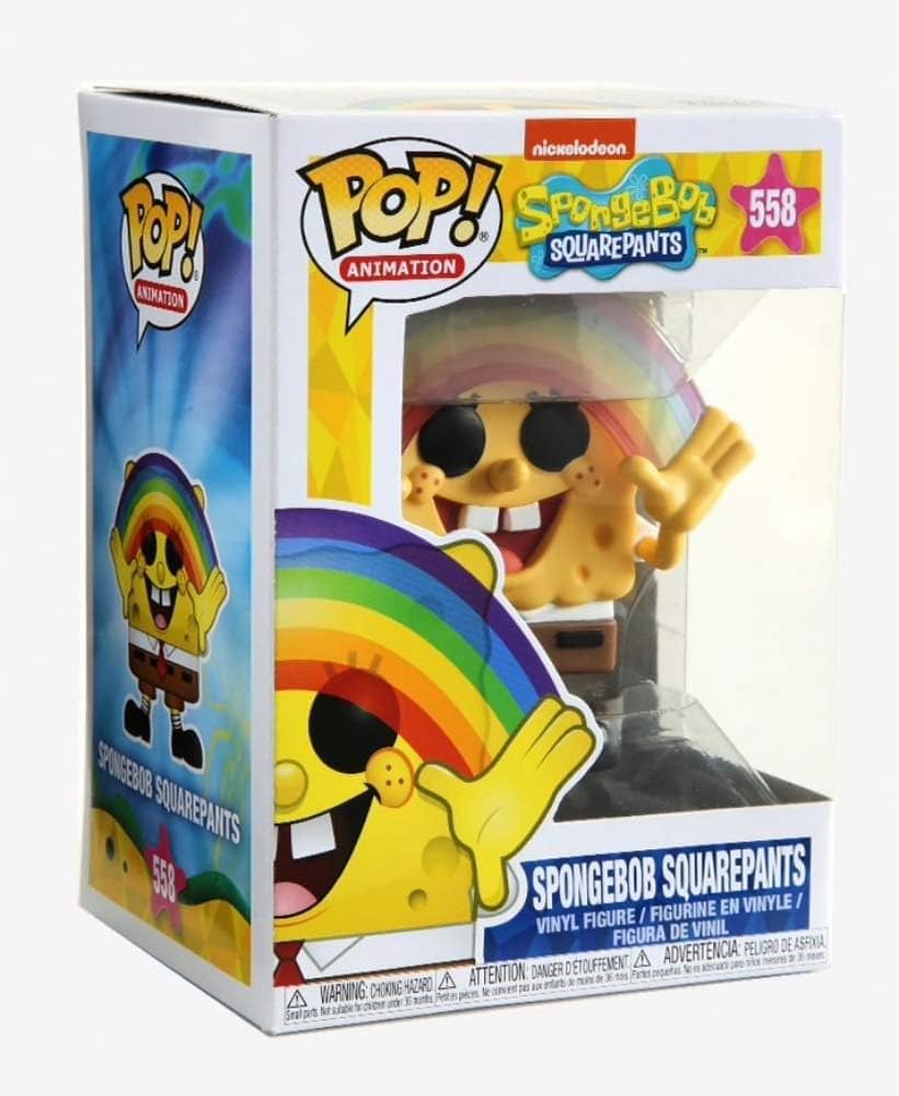 Funko POP! Animation: Spongebob Squarepants - (Rainbow) Figure #558
