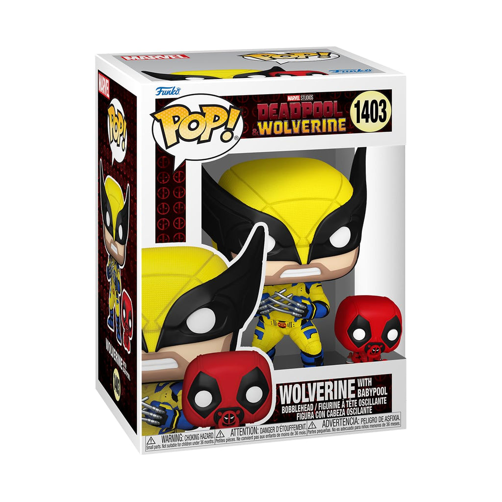 Funko POP! & Buddy: Deadpool & Wolverine - Wolverine with Babypool #1403