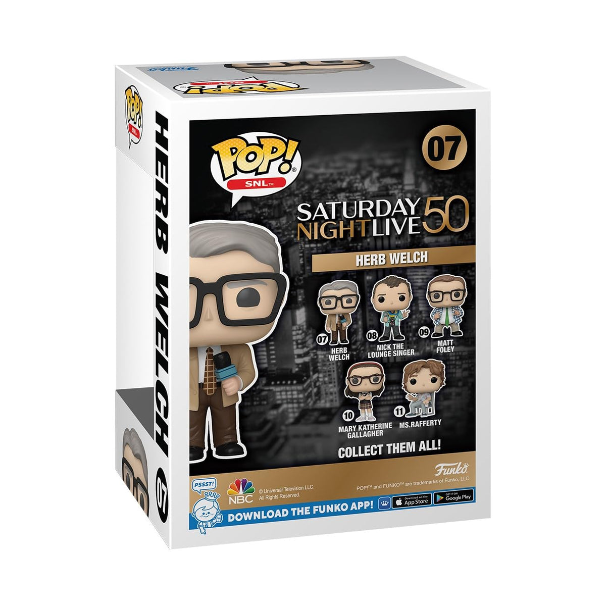 Funko Pop! SNL 50th Anniversary Herb Welch Figure #07
