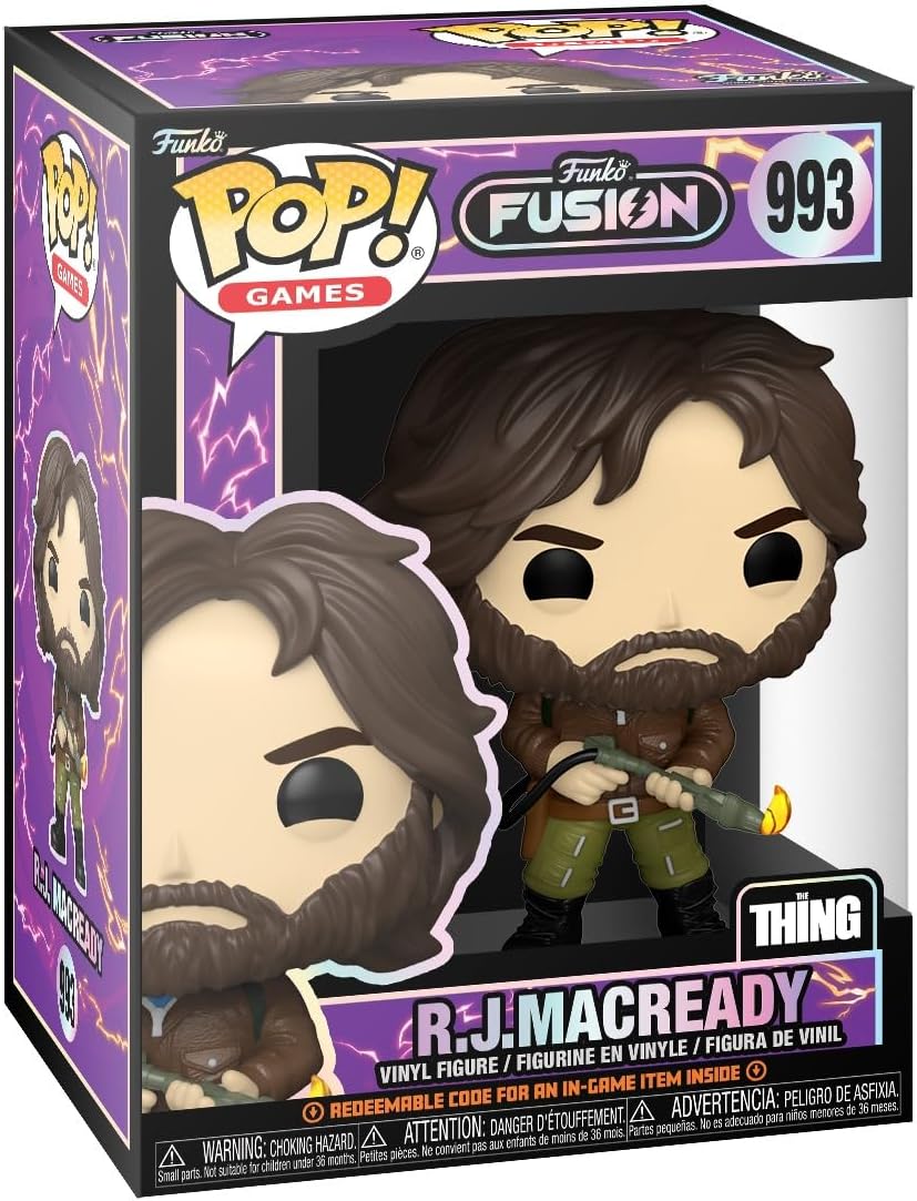 Funko Pop! Games: Fusion R.J. MacReady Figure #993