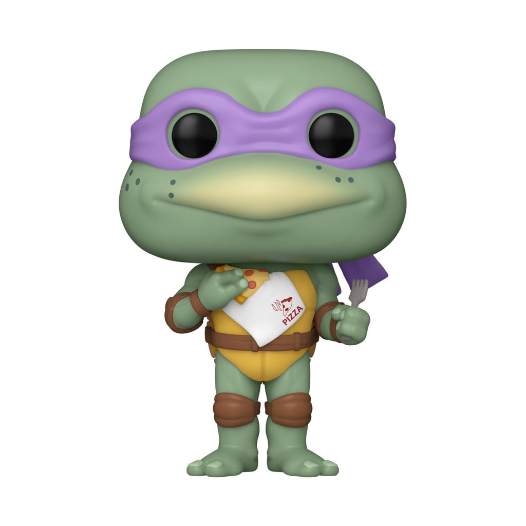 Funko Pop! Movies: Teenage Mutant Ninja Turtles 1990 Donatello with Pizza Figure #1609