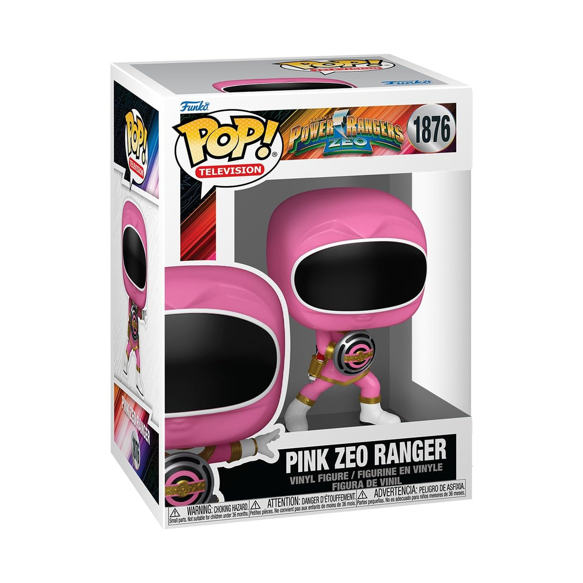 Funko POP! TV: Power Rangers Zeo Pink Zeo Ranger Funko Pop! Vinyl Figure #1876