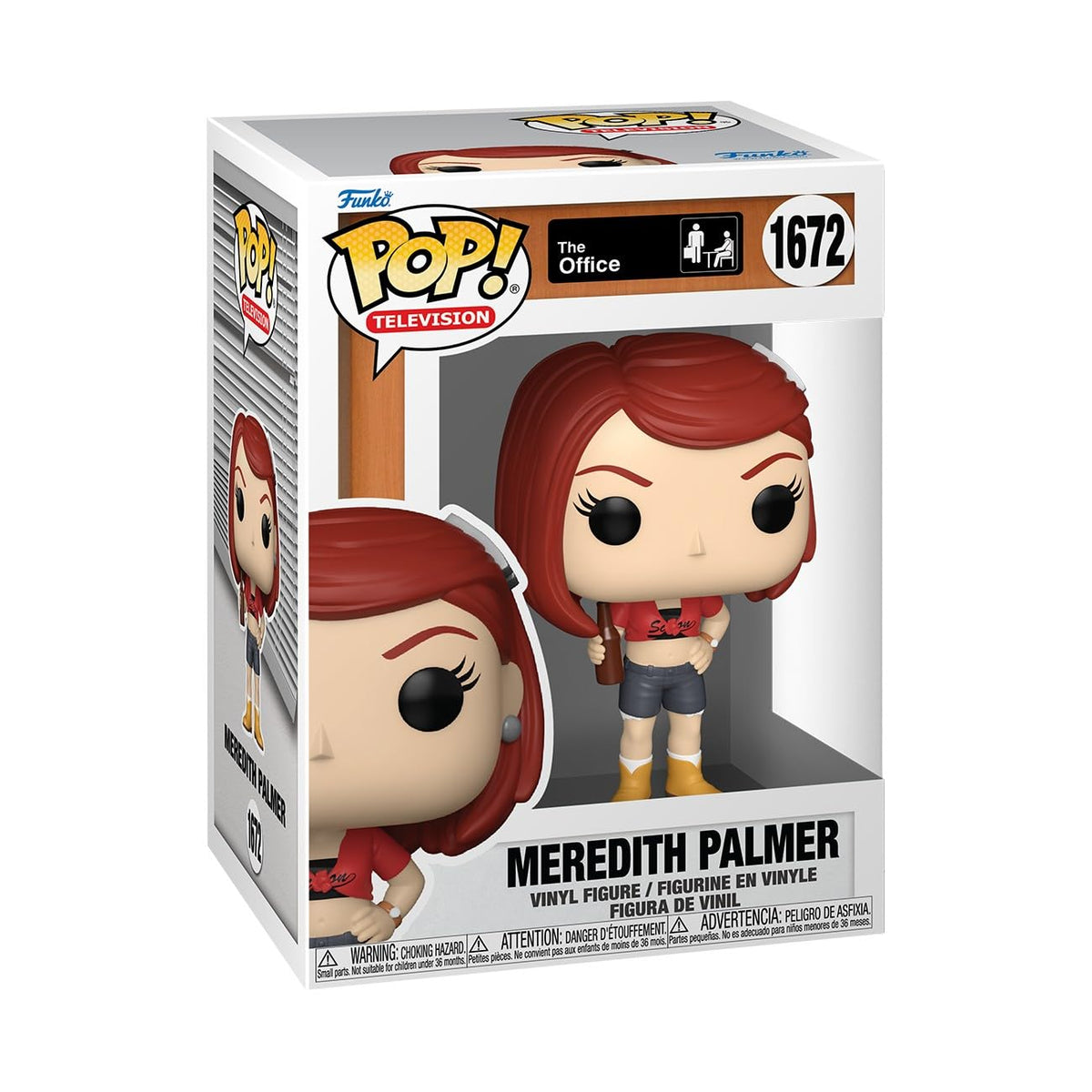 Funko POP! TV: The Office - Meredith Palmer with Drink Figure #1672