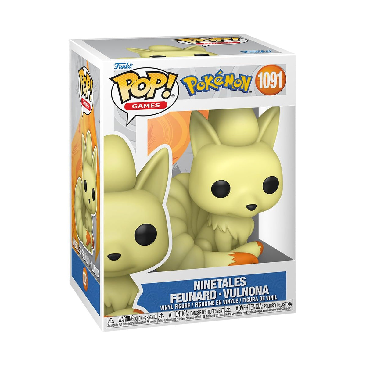 Funko POP! Games: Pokemon - Ninetales Figure #1091