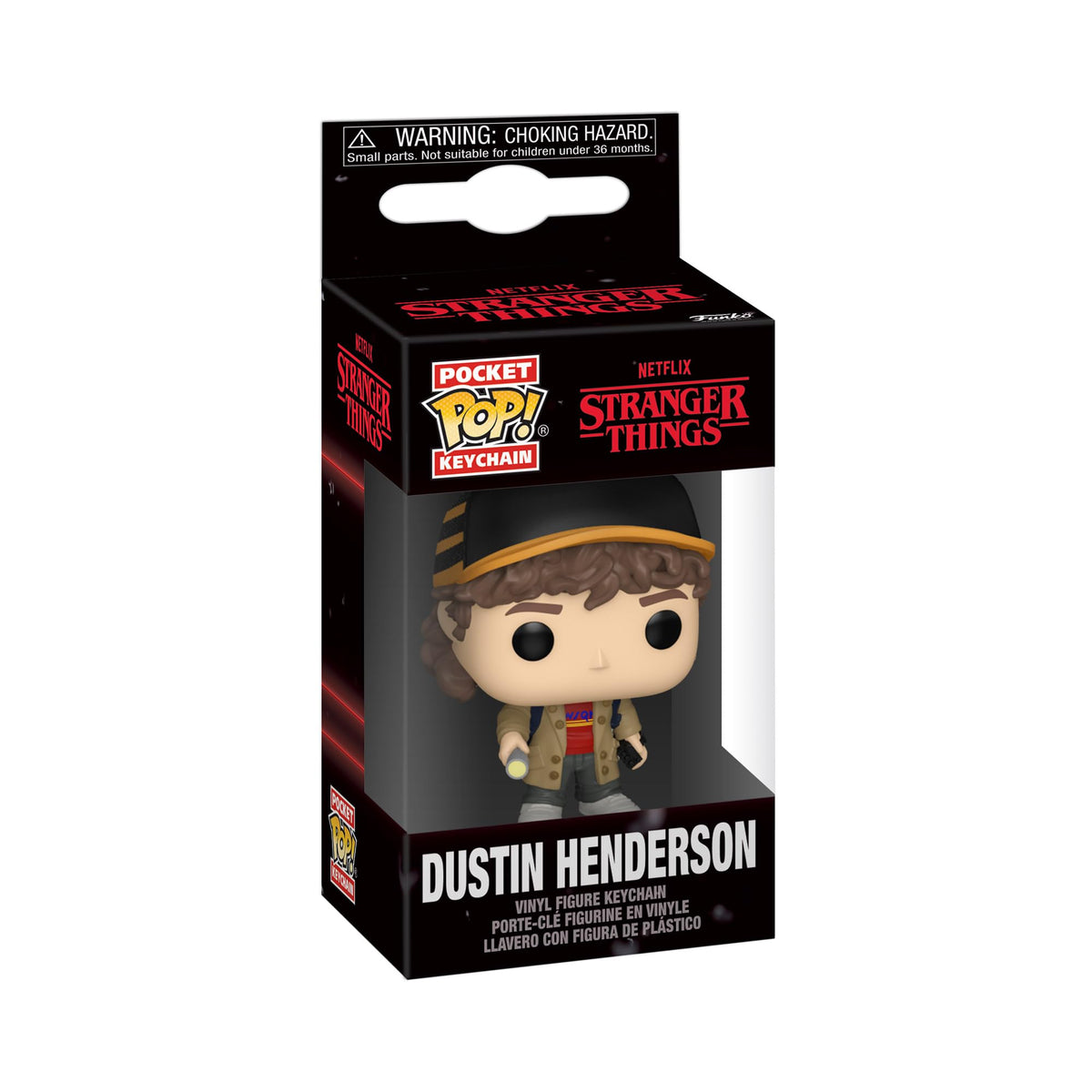 POP Funko Keychain: Netflix Stranger Things Season 5 - Dustin Henderson
