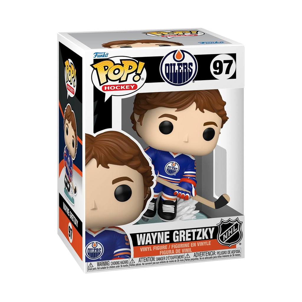 Funko POP! NHL Legends: Oilers Wayne Gretzky - Rookie Figure #97