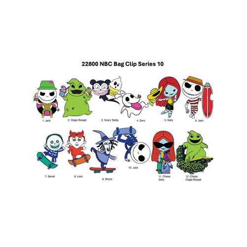 Disney The Nightmare Before Christmas Series 10 | 1 Random Blind Bag Clip