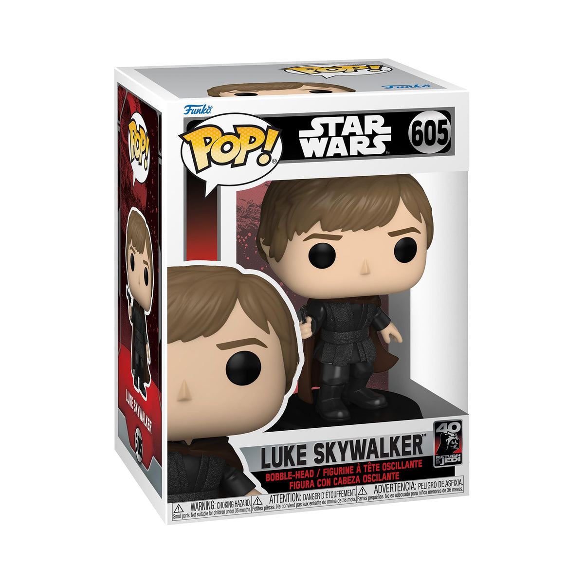 Funko Pop! Star Wars: Return of The Jedi 40th Anniversary - Luke Skywalker #605