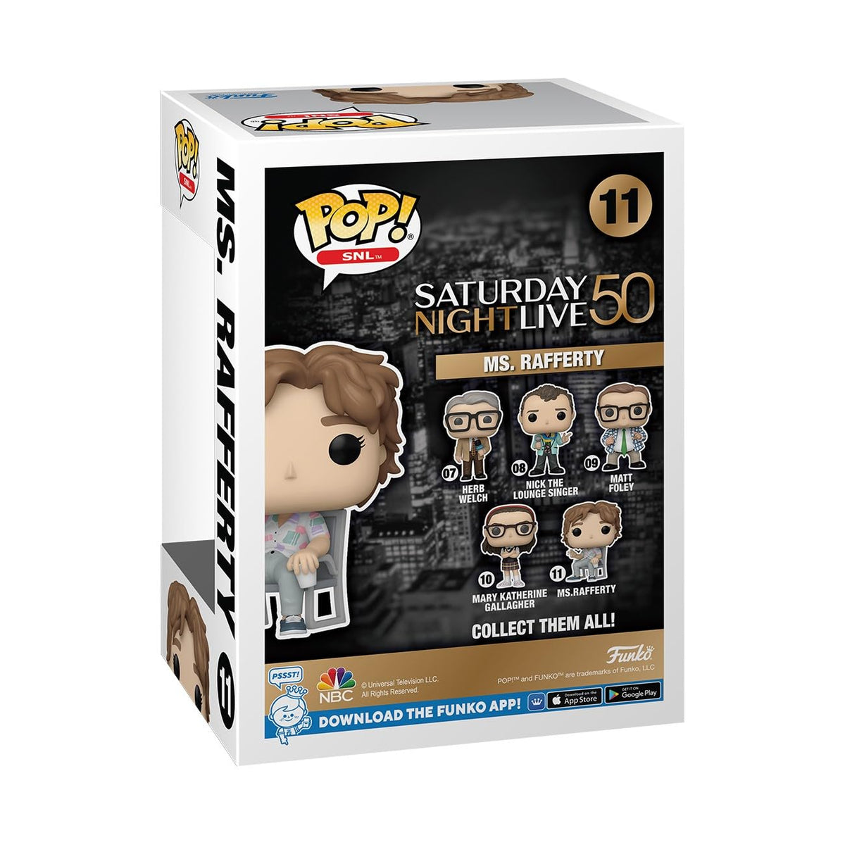 Funko Pop! SNL 50th Anniversary Ms. Rafferty Figure #11