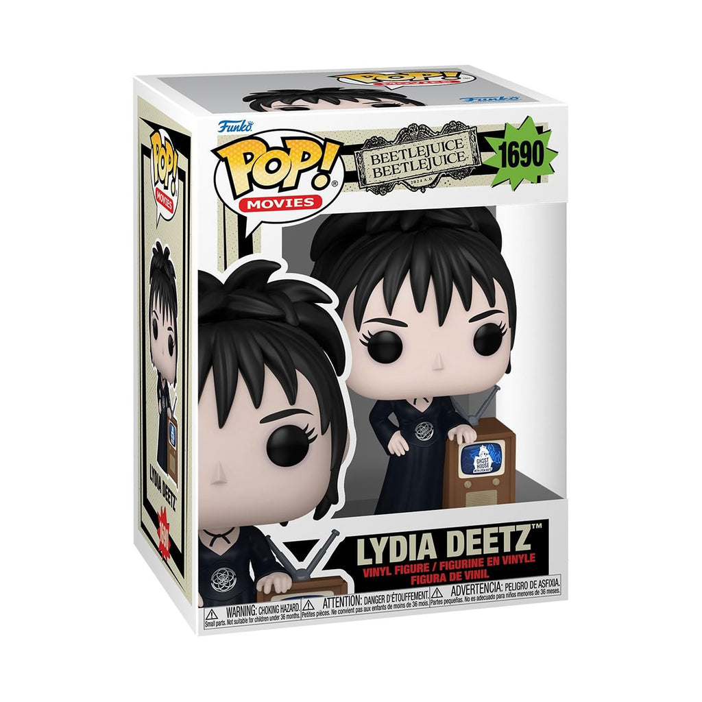 Funko Pop! Movies: Beetlejuice 2 Lydia Deetz with TV Figure #1690