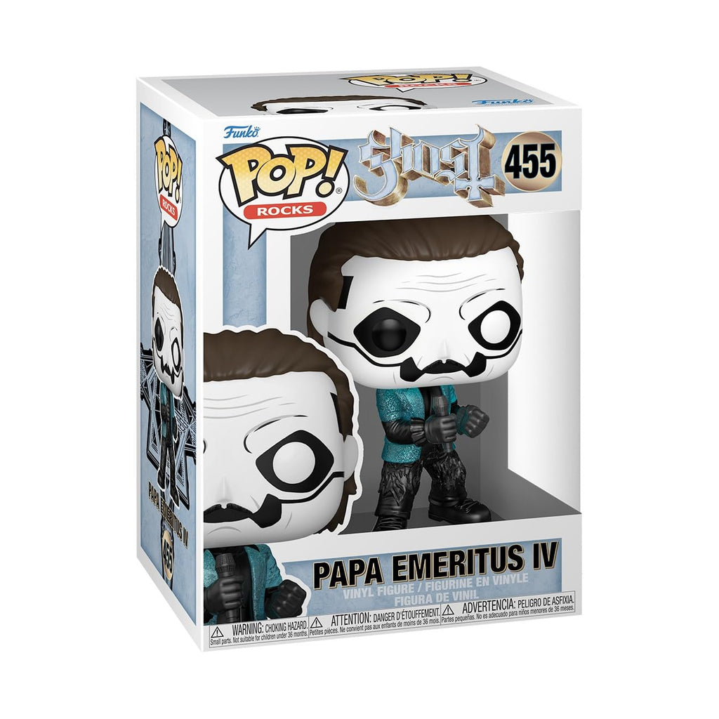 Funko POP! Rocks: Ghost Papa Emeritus IV Glitter Funko Pop! Vinyl Figure #455
