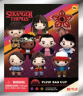 Stranger Things Plush Bag Clip Series 1 – Plush Blind Bag (ONE Random Character) – 5" Collectible Bag Clip Keychain/Backpack Accessory | Official Licensed Merchandise