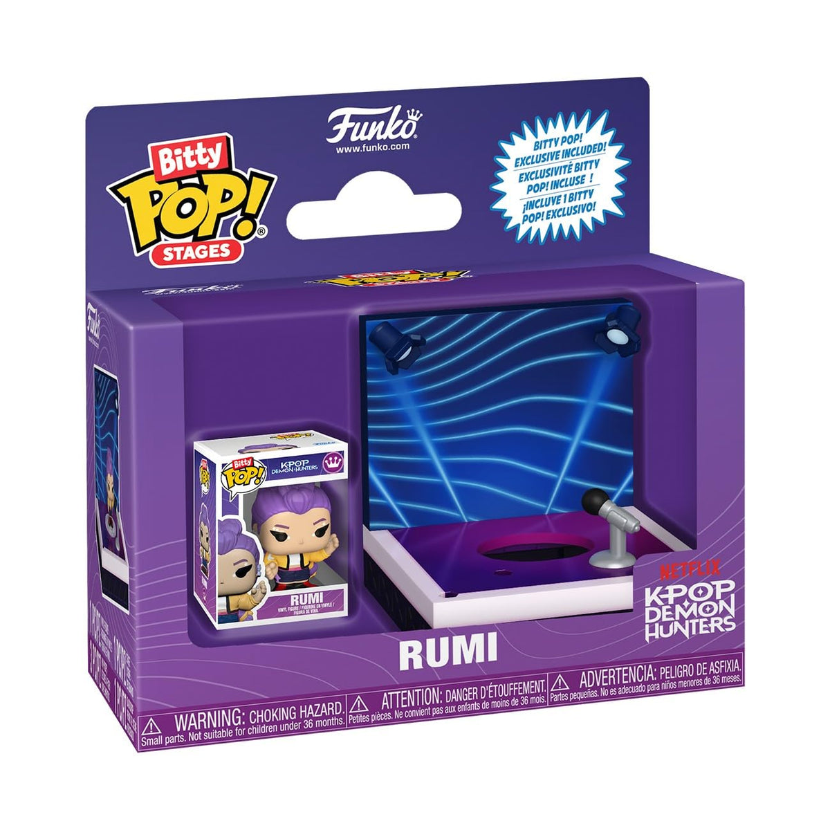 Funko Bitty Stages: KPOP Demon Hunters - Rumi- “How It’s Done”