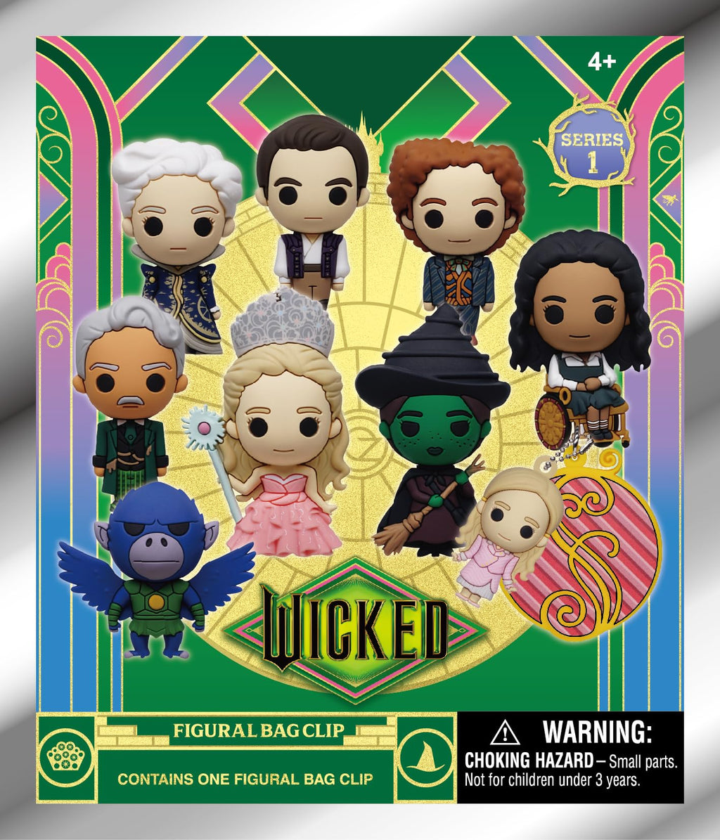 Monogram Wicked Series 1 – 5" Collectible Bag Clip – Blind Bag (ONE Random Figure)