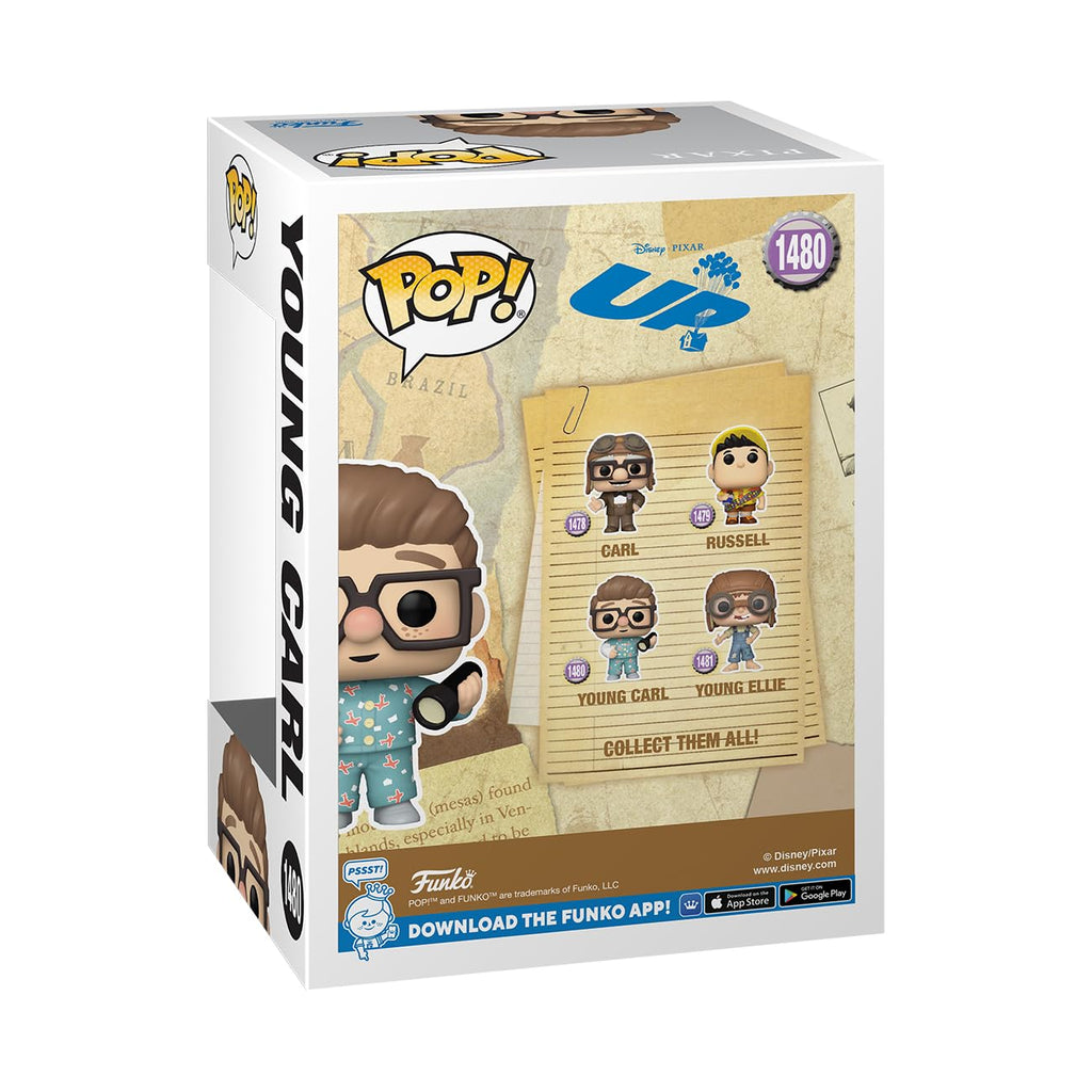 Funko Pop! Disney: Pixar Up Young Carl with Flashlight Figure #1480