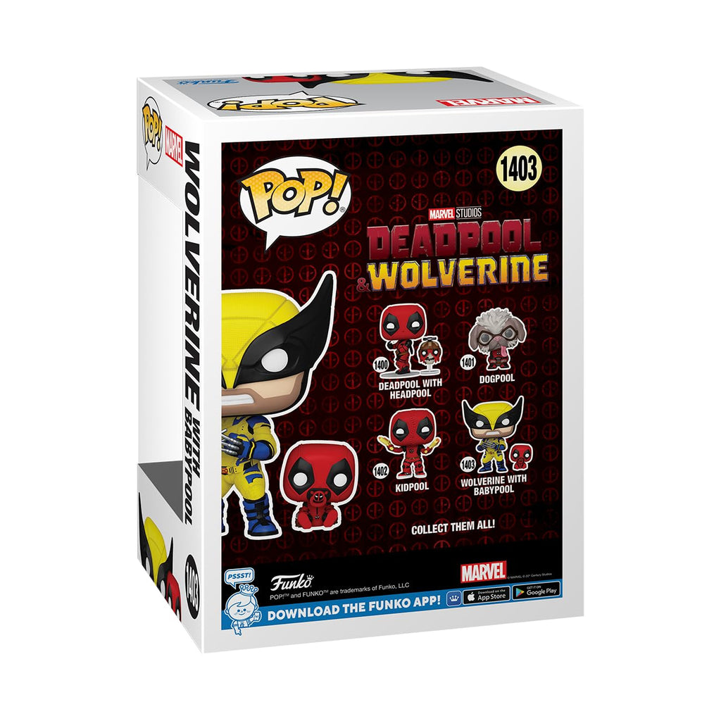Funko POP! & Buddy: Deadpool & Wolverine - Wolverine with Babypool #1403