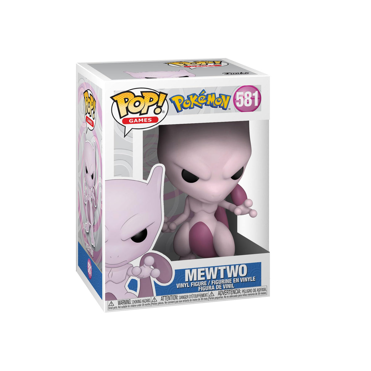 Funko Pop! Games: Pokemon - Mewtwo Vinyl Figure #581