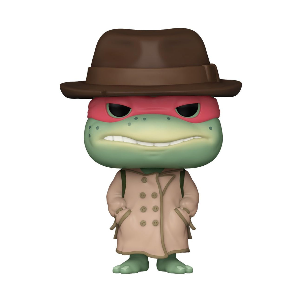 Funko Pop! Movies: Teenage Mutant Ninja Turtles 1990 Raphael with Coat and Hat Figure #1612