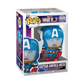 Funko POP! Marvel: Marvel What If Captain America Mech Funko Pop! Vinyl Figure #1569