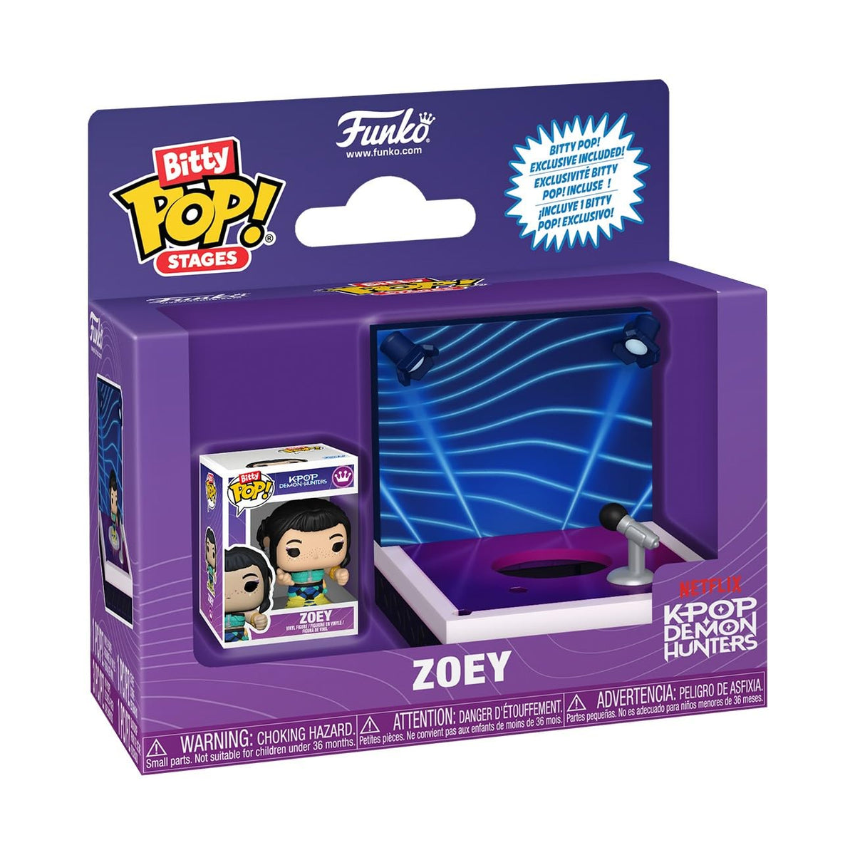 Funko Bitty Stages: KPOP Demon Hunters - Zoey - “How It’s Done”