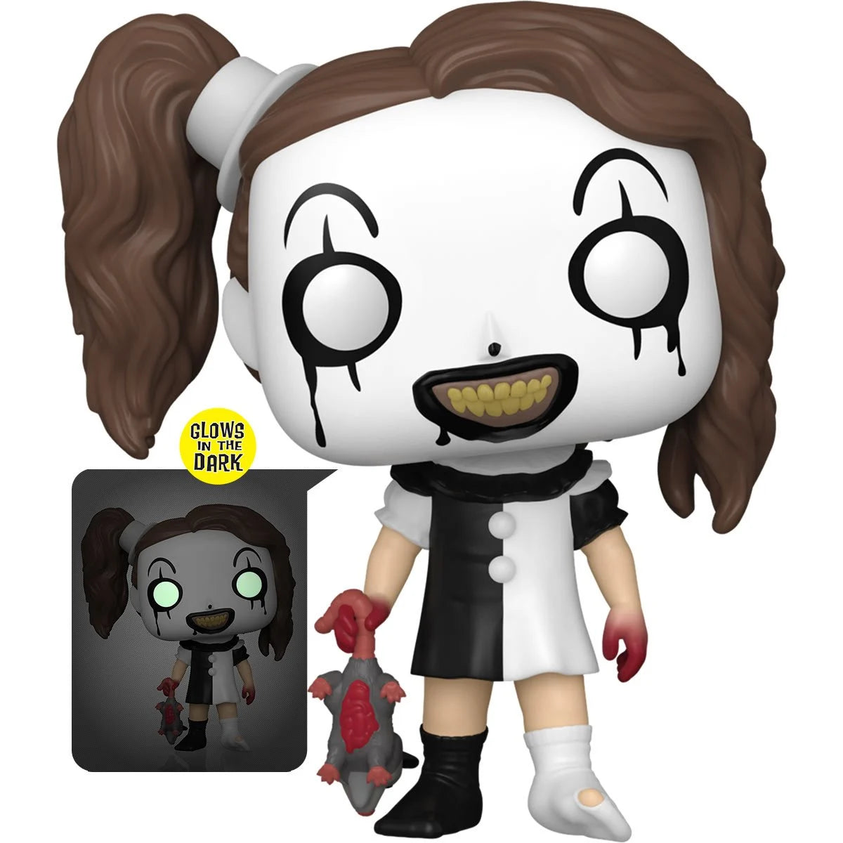 Funko Pop! Movies: Terrifier Little Pale Girl Glow-in-the-Dark Figure #1749 - Specialty Series
