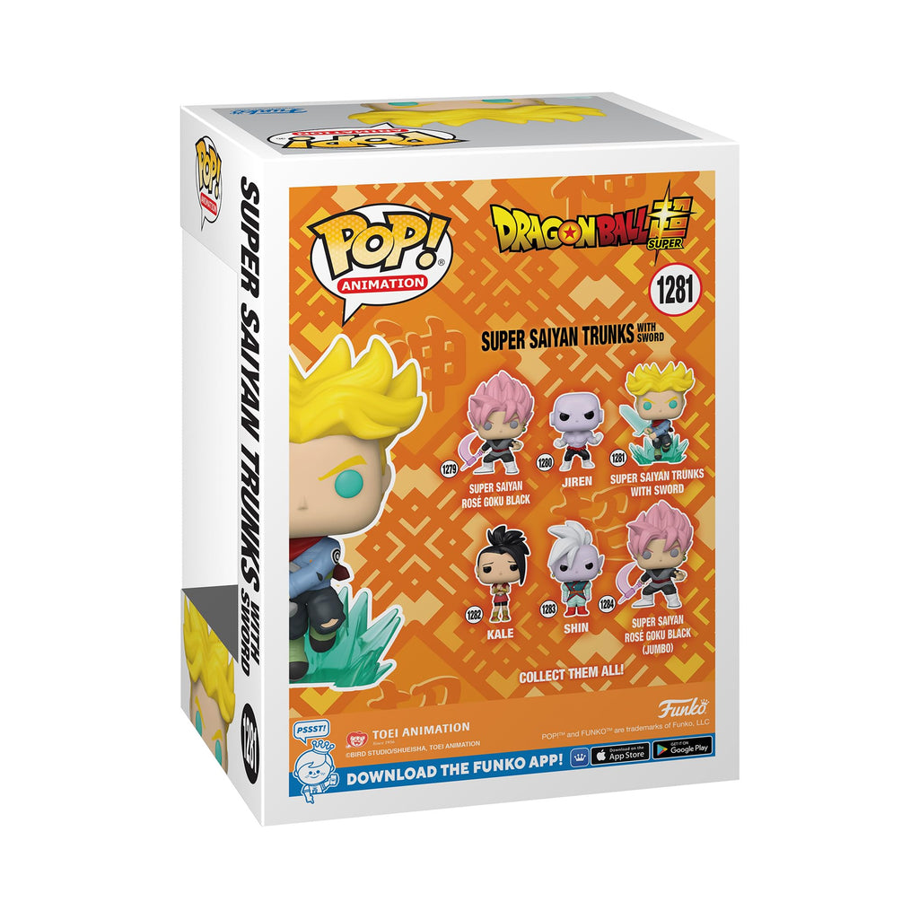 Funko POP! Animation: Dragon Ball Super - Super Saiyan Trunks with Sword #1281