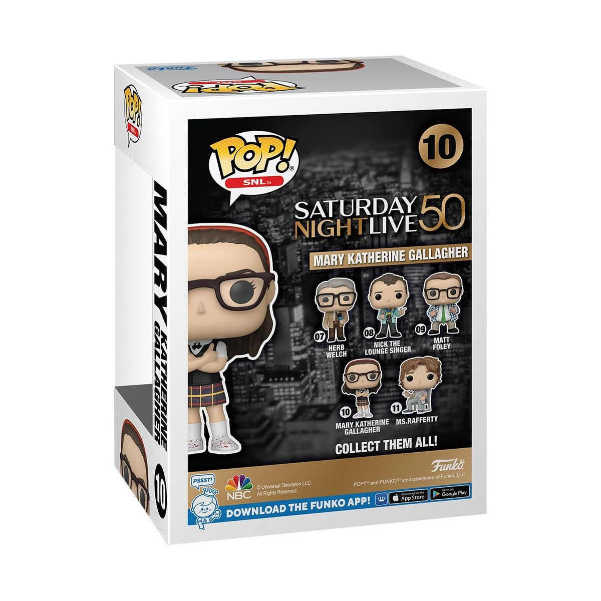 Funko Pop! SNL 50th Anniversary Mary Katherine Gallagher Superstar #10